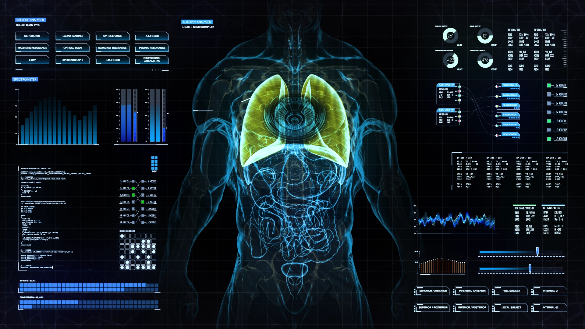 Jupiter's Legacy - Medbay UI